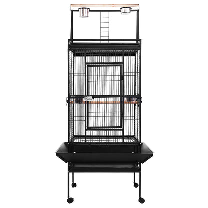 NNEDSZ Bird Cage Pet Cages Aviary 173CM Large Travel Stand Budgie Parrot Toys